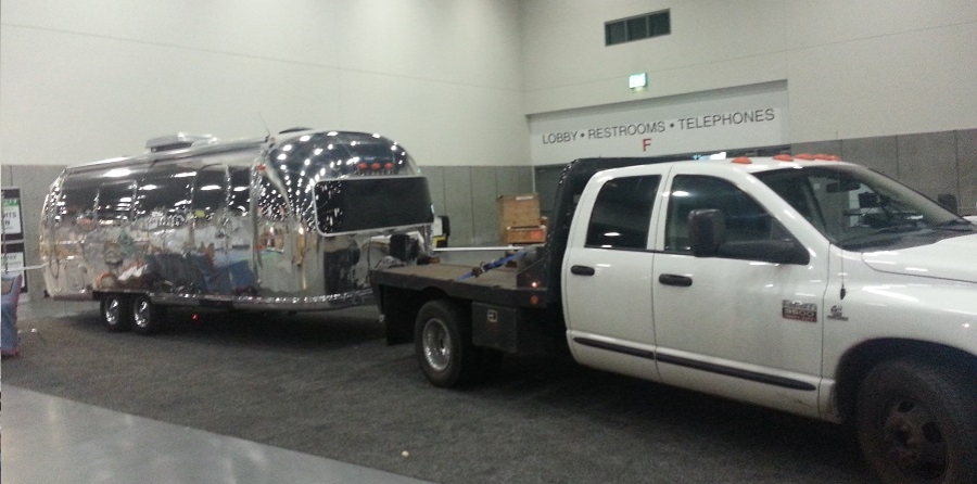 Travel trailer shipping